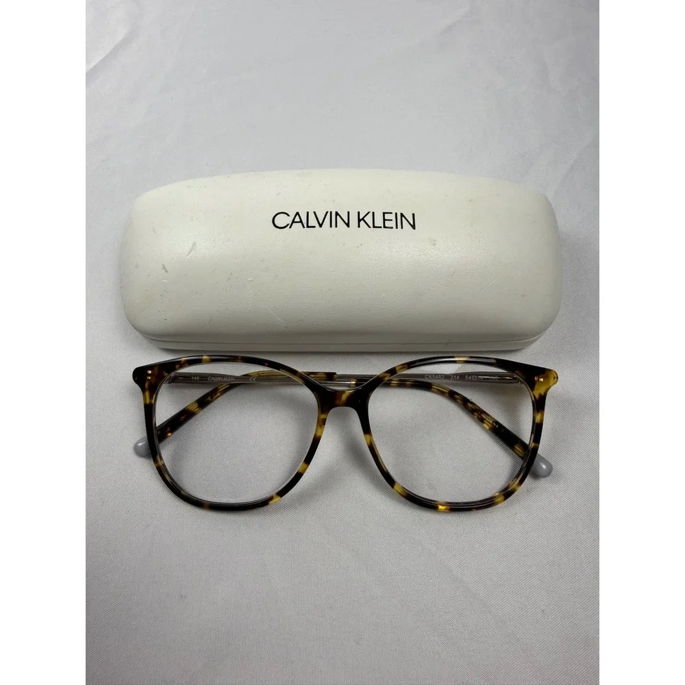 Calvin Klein CK5462 214 54-14-140 Tortoise Eyeglass Frames w/ Case